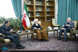 دیدار رئیس و معاونین مرکز تحقیقات استراتژیک مجمع تشخیص مصلحت نظام با آیت الله هاشمی رفسنجانی