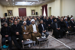 دیدار رئیس و کارکنان سازمان فرهنگ و ارتباطات اسلامی با سید حسن خمینی
