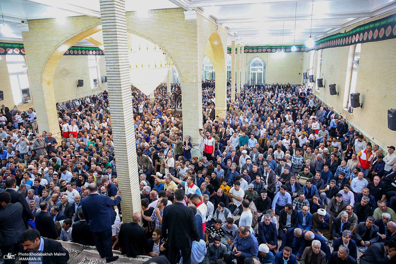 حضور سید حسن خمینی در روستای خیارج استان قزوین -2