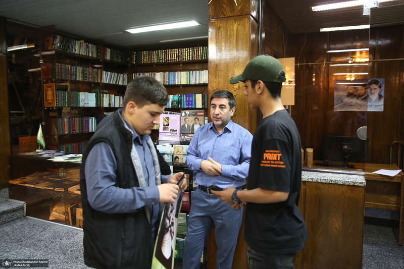 بازدید جمعی از جوانان هیئت ابناءالامام مسجد سید اصفهان