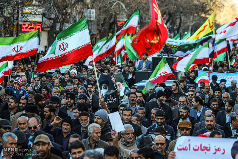 تجمع و راهپیمایی مردمی در اعتراض به آشوب های اخیر در استان 