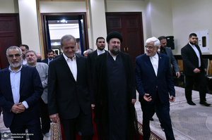 تجدید میثاق رئیس‌جمهور و اعضای دولت با آرمان‌های حضرت امام خمینی - 1