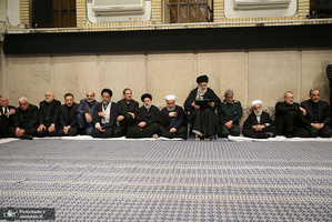 مراسم بزرگداشت شهید حاج قاسم سلیمانی و همرزمانش در حسینیه امام خمینی (ره)