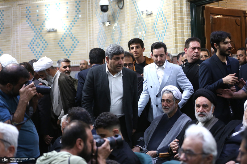 مراسم یادبود حاجیه خانم خدیجه خاتمی در مسجد امیرالمومنین (ع) -2
