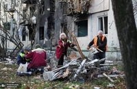 حملات پهپادی و موشکی روسیه به اوکراین با دستکم شش کشته (2)