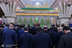 تجدید میثاق مسئولین اداره کل امنیتی و انتظامی استانداری تهران با آرمان های حضرت امام(س)