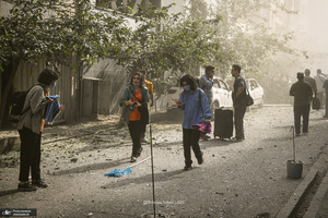 تجاوز رژیم صهیونیستی به منطقه مسکونی غیرنظامی در تهران