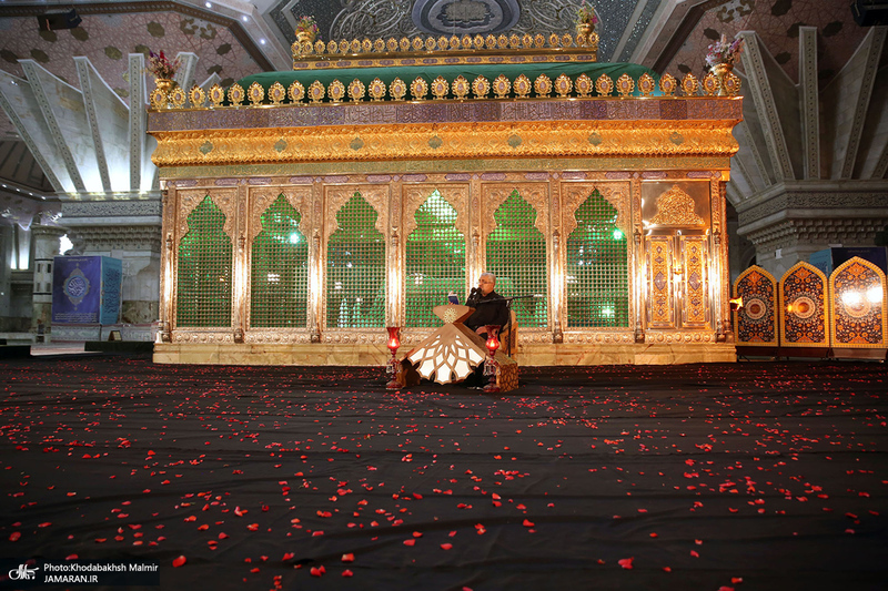 مراسم احیای شب بیست و یکم ماه مبارک رمضان در حرم امام خمینی(س)