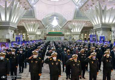 تجدید میثاق نیروی دریایی ارتش با آرمان های حضرت امام خمینی(س)