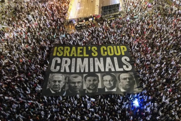 روزنامه هاآرتص: اسرائیل با یک نکبت داخلی مواجه است 