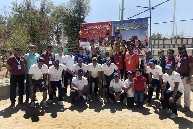 تیم گلستان قهرمان والیبال ساحلی امیدهای کشور شد