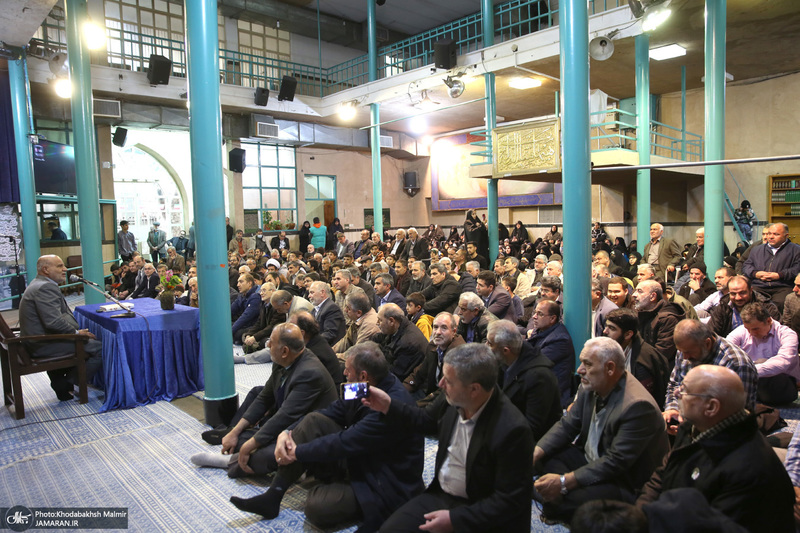 مراسم سی و چهارمین سالگرد گردان علی اکبر در حسینیه جماران