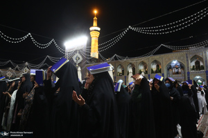 مراسم احیای شب بیست و سوم ماه رمضان در حرم مطهر امام رضا (ع)