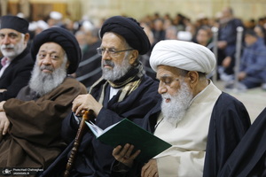 مراسم بزرگداشت آیت الله موسوی بجنوردی (ره) در قم - 2