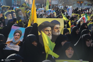 راهپیمایی و اجتماع «لبیک یا نصرالله» در قم