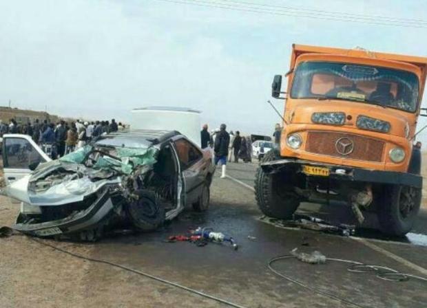 6 کشته و هفت مجروح در سه حادثه رانندگی در استان فارس