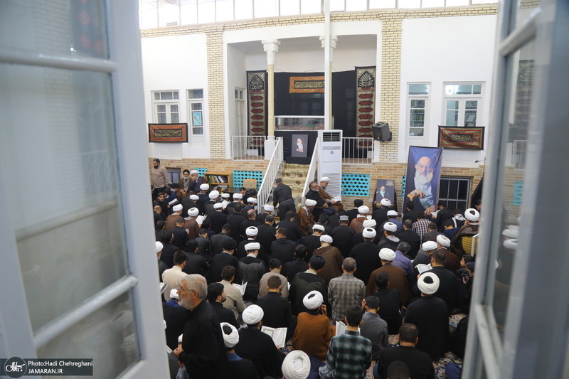 مراسم وداع با آیت الله العظمی شبیری زنجانی (ره)