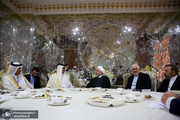 روحانی: تهران خواهان توسعه بیش از پیش روابط با دوحه است/ امیر قطر: دوحه برای توسعه روابط با تهران در همه حوزه های مورد علاقه آماده است