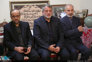 حضور اعضای فراکسیون امید در منزل آیت الله هاشمی رفسنجانی(س) 