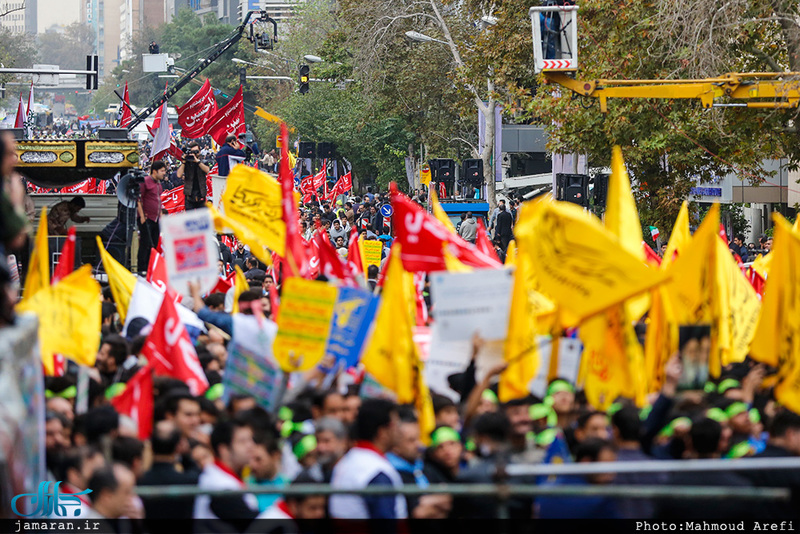 راهپیمایی باشکوه 13 آبان-1