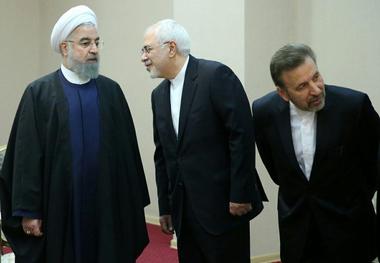 عکس؛ واعظی، ظریف و روحانی پیش از دیدار با رئیس جمهور ونزوئلا