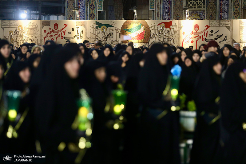 مراسم خطبه خوانی شب شهادت امام رضا (ع)