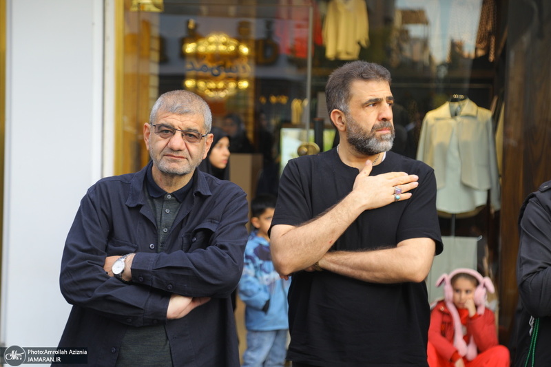 دسته عزاداری شهادت حضرت علی (ع) با حضور آیت‌الله العظمی وحید خراسانی