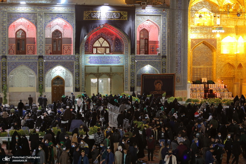 شب شهادت امام رضا(ع) در مشهد مقدس