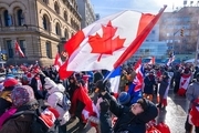  اعتراضات کامیون داران در کانادا و ضربه به تبادل تجاری با آمریکا