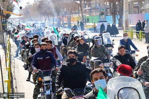 راهپیمایی 22 بهمن در خمین