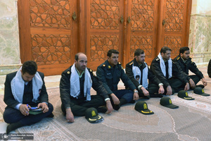 تجدید میثاق دانشجویان و فرماندهان دانشگاه افسری و تربیت پلیس امام حسن مجتبی (ع) با آرمان های امام خمینی (س)