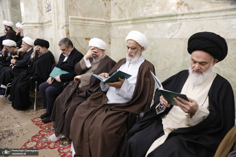 بزرگداشت آیت الله نمازی در مسجد اعظم قم