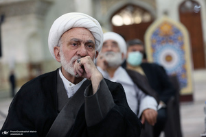 تجدید میثاق رئیس قوه قضائیه و مسئولان عالی قضایی با آرمان‌های حضرت امام خمینی (س)