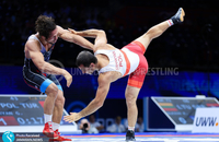 گزارش تصویری| قاب های زیبا روز اول کشتی فرنگی قهرمانی جهان