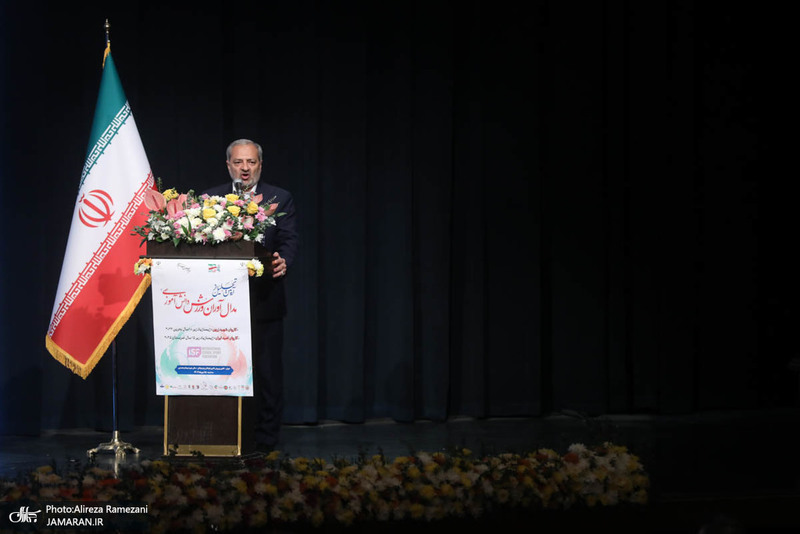 مراسم تجلیل از مدال آوران المپیک دانش آموزی