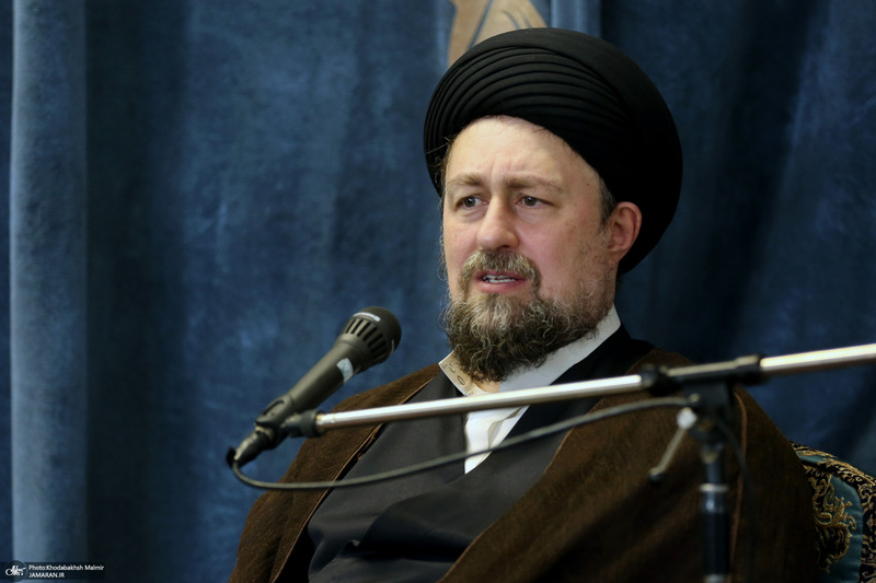 دیدار اعضا و دست اندرکاران ستاد مرکزی سی و ششمین سالگرد بزرگداشت امام خمینی با سید حسن خمینی