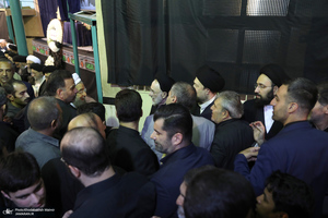 مراسم بزرگداشت همسر آیت الله موسوی بجنوردی (ره) در حسینیه شماره یک جماران-4