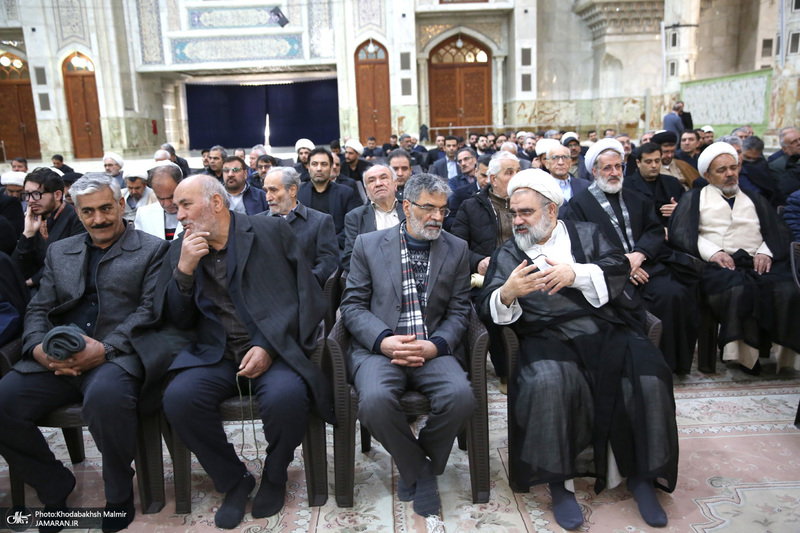 مراسم تشییع و خاکسپاری آیت الله موسوی بجنوردی (ره) -4