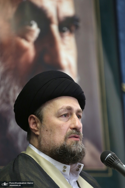 دیدار استاندار تهران و مدیران استان با سید حسن خمینی