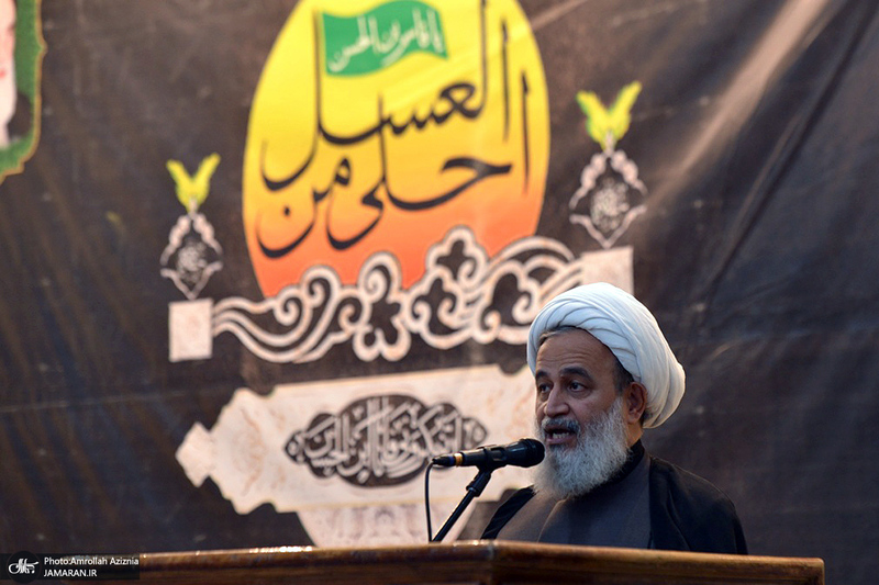 سوگواره احلی من العسل در حرم حضرت امام خمینی (س) - پناهیان