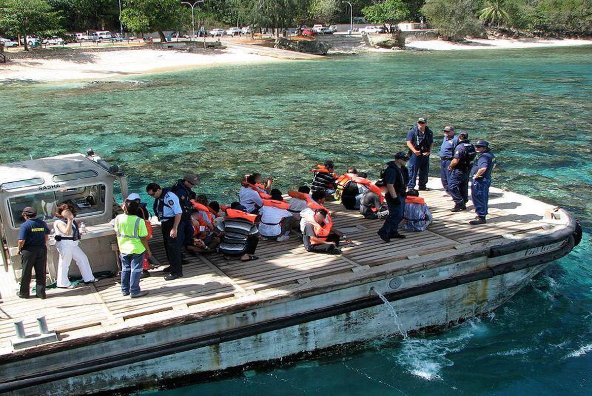 هشدار برای وضعیت پناهجویانی که با قایق  به استرالیا رفته اند