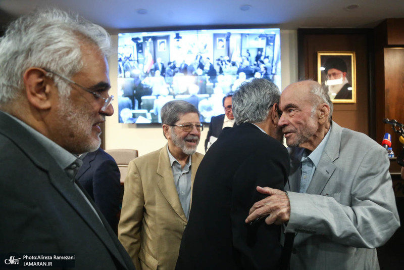 مراسم تودیع معارفه دکتر رضا داوری اردکانی و دکتر محمد رضا مخبر دزفولی