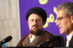 حضور سید حسن خمینی در همایش نقد روش شناسی تاریخ نگاری انقلاب اسلامی