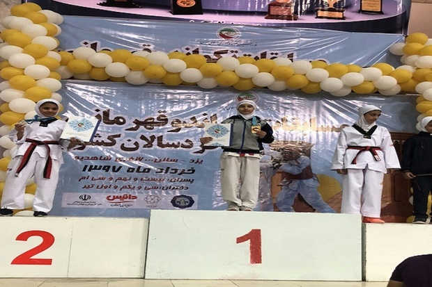 تکواندوکاران خردسال آذربایجان شرقی پنج مدال کسب کردند