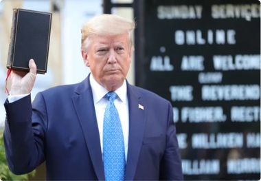 ترامپ پس از آرزوی دریافت جایزه صلح نوبل، می‌خواهد به «بهشت»برود!