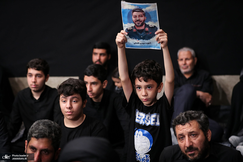 مراسم شام غریبان سید و سالار شهیدان در حسینیه امام خمینی