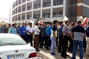 پیمانکاران توزیع برق اهواز خواستار مطالبات خود شدند