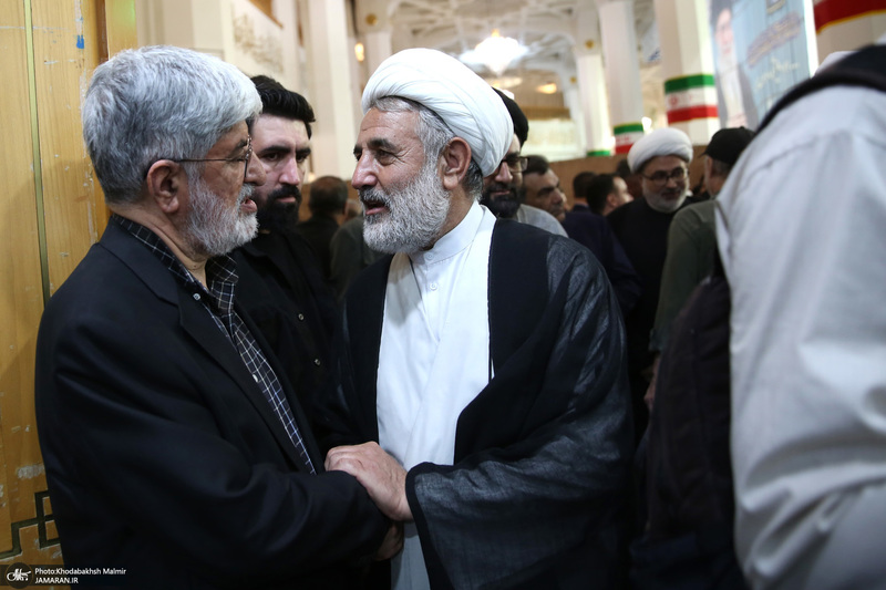 مراسم چهلم شهیدان لاریجانی در حرم مطهر حضرت معصومه (س) -2
