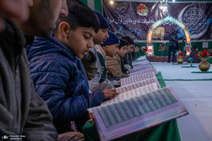 محفل انس با قرآن کریم شیعیان کشمیر