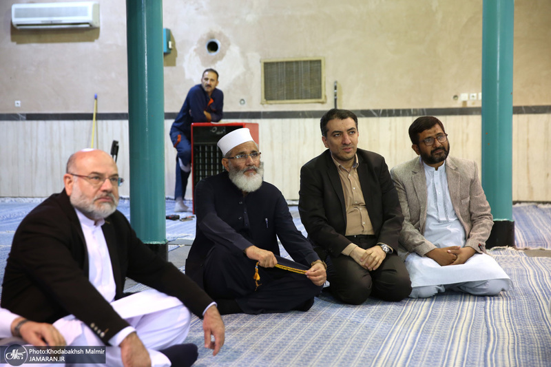 بازدید سراج الحق رهبر حزب جماعت اسلامی پاکستان از جماران